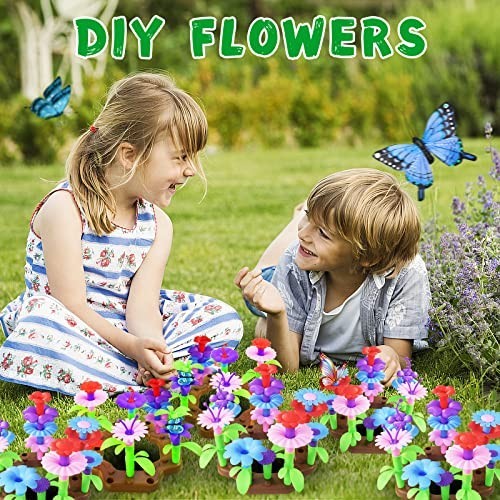 16Pcs Kids Gardening Tools Set – Outdoor Play Toys for Backyard & DIY Flower Gar