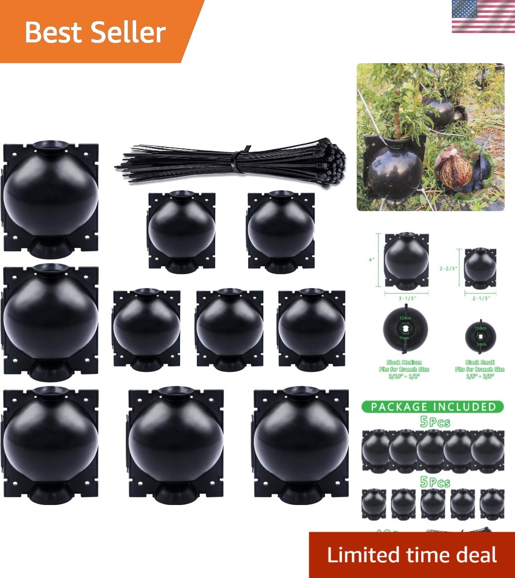 Efficient Tree Propagation: 10 Pack Air Layering Propagation Boxes for Home Use