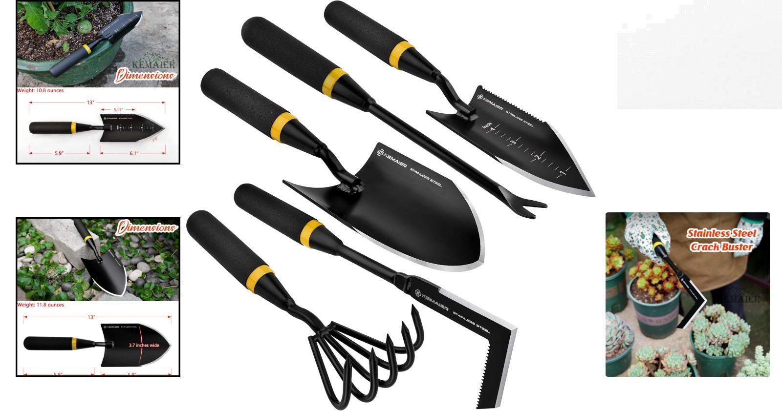 Luxurious 5-Piece Gardening Tool Set – Precision-Engineered Tools for All Tasks