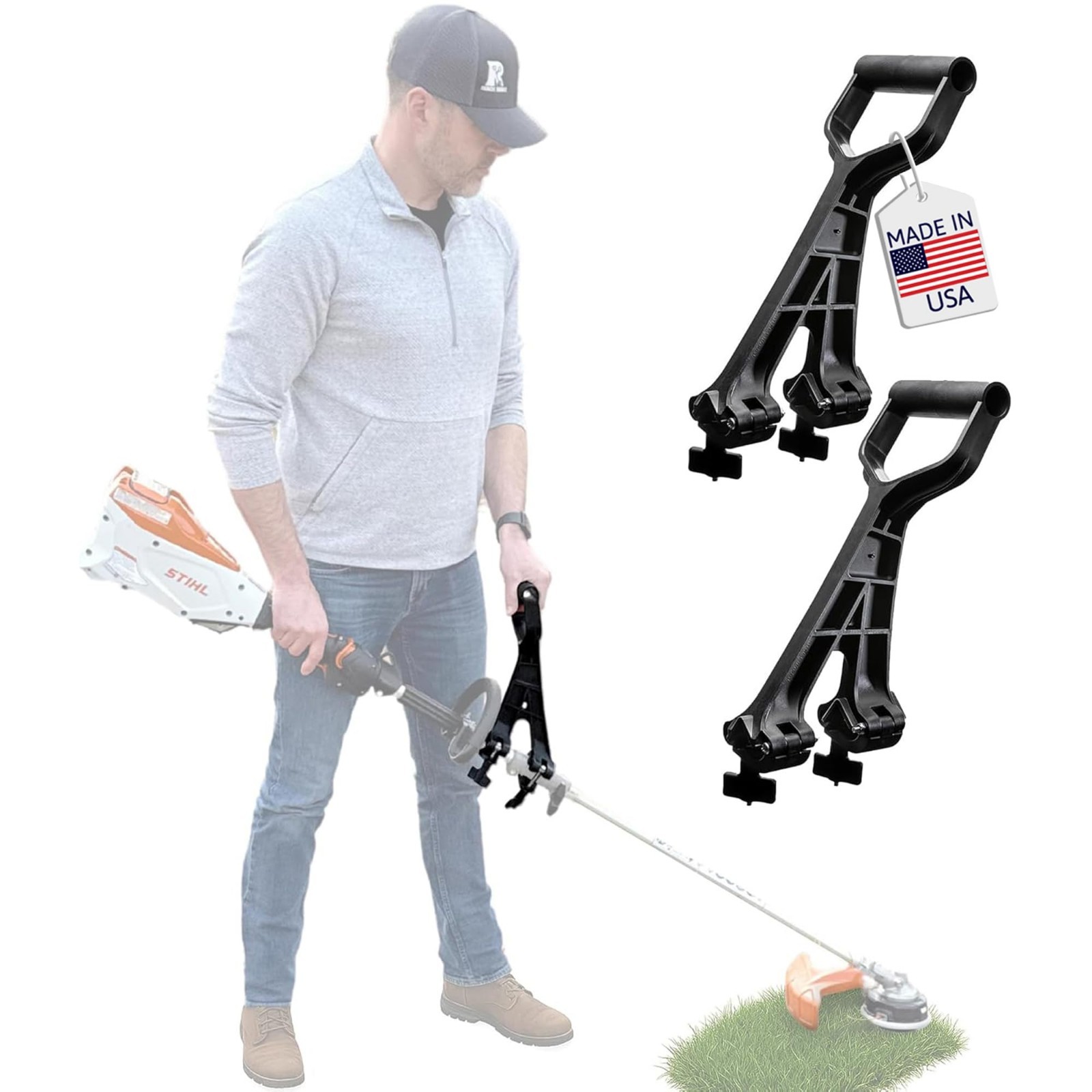 Universal Handle Attachment for Weedeater, String Trimmer & Gardening Tools | Er