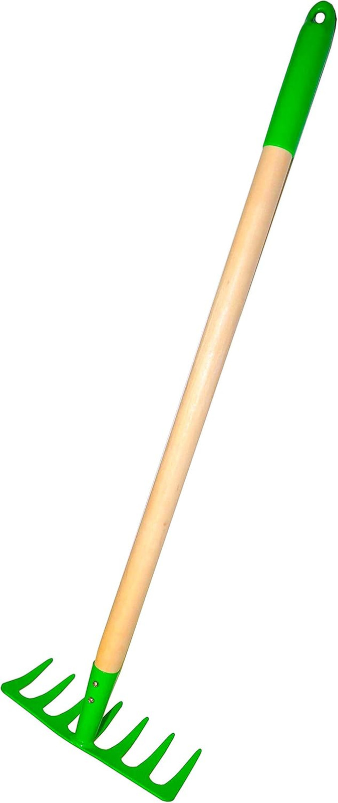 Justforkids Kids Garden Tool Set Toy, Rake, Spade, Hoe and Leaf Rake, Reduced Si