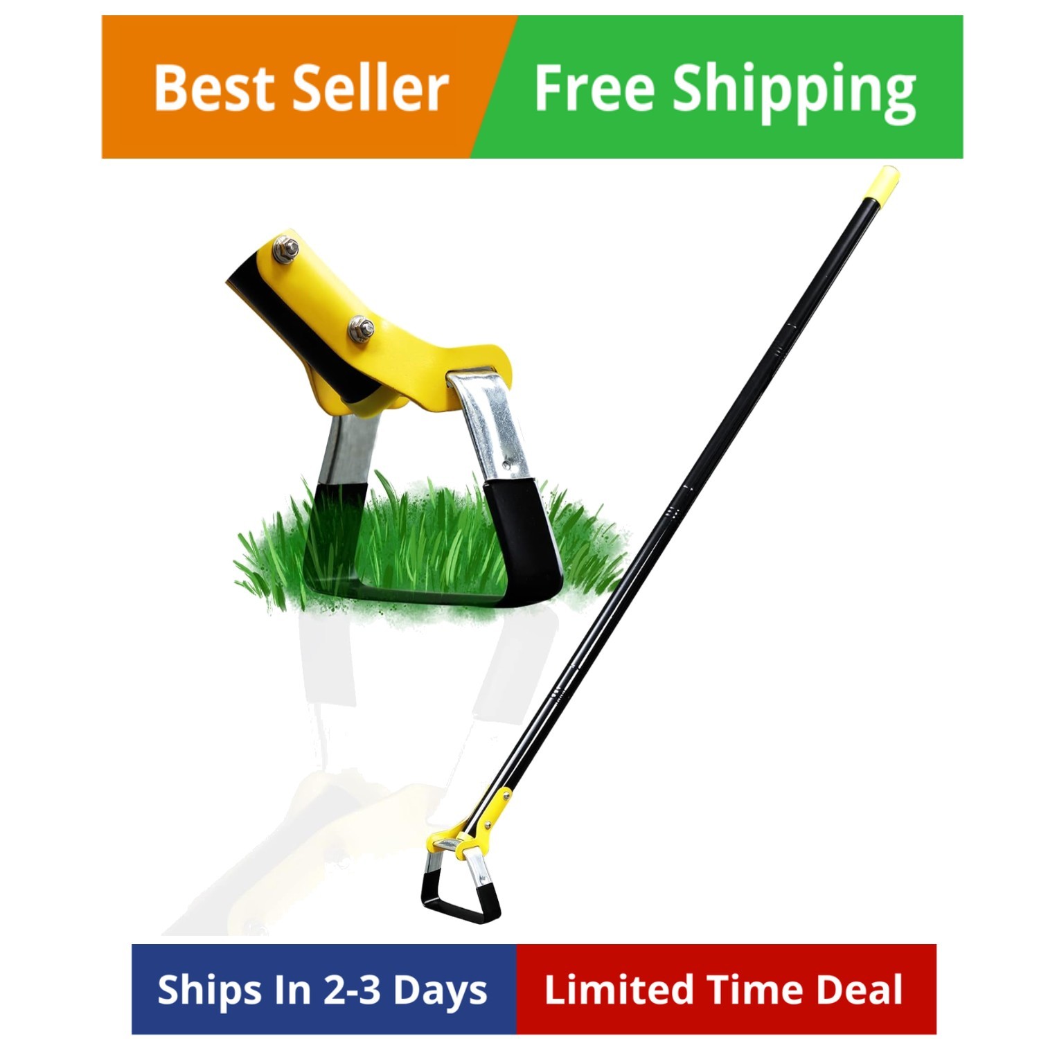 Hoe Garden Tool -Scuffle Garden Hoes for Weeding Gardening Long Handle Heavy …