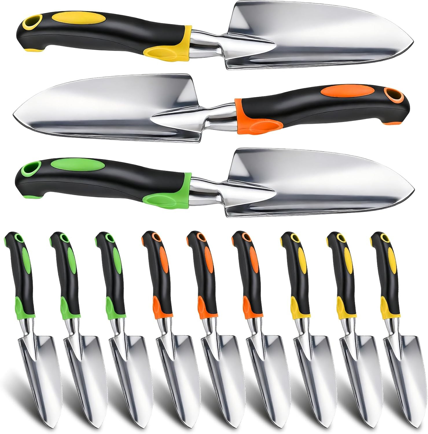 Garden Shovel Hand Trowel Cast-Aluminum Heavy Duty Mini Shovel Garden Tools