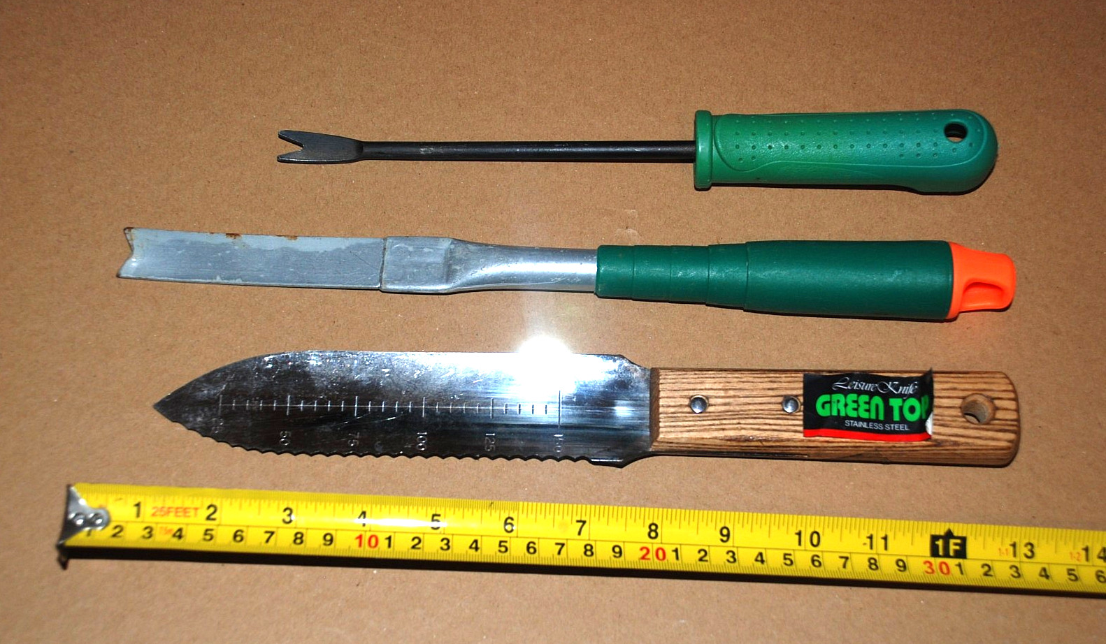 Gardening Tools Pruners Corona 80 True Tempered Green Top Weeding Knife Lot of 8