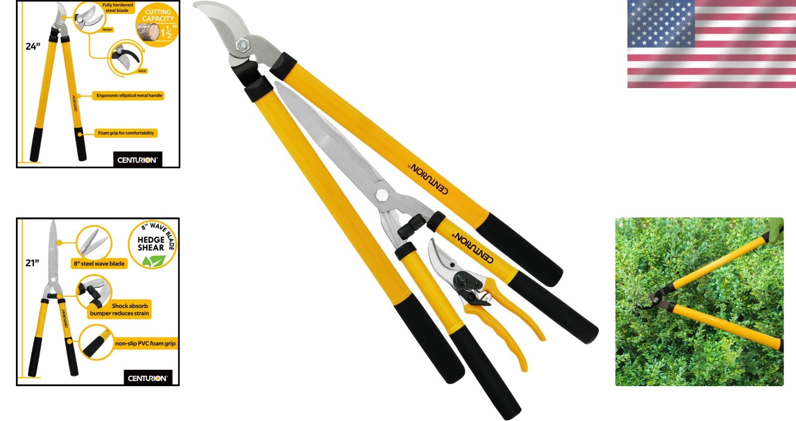 Precision Gardening Set: Lopper, Hedge Shears & Pruner – Effortless Cutting