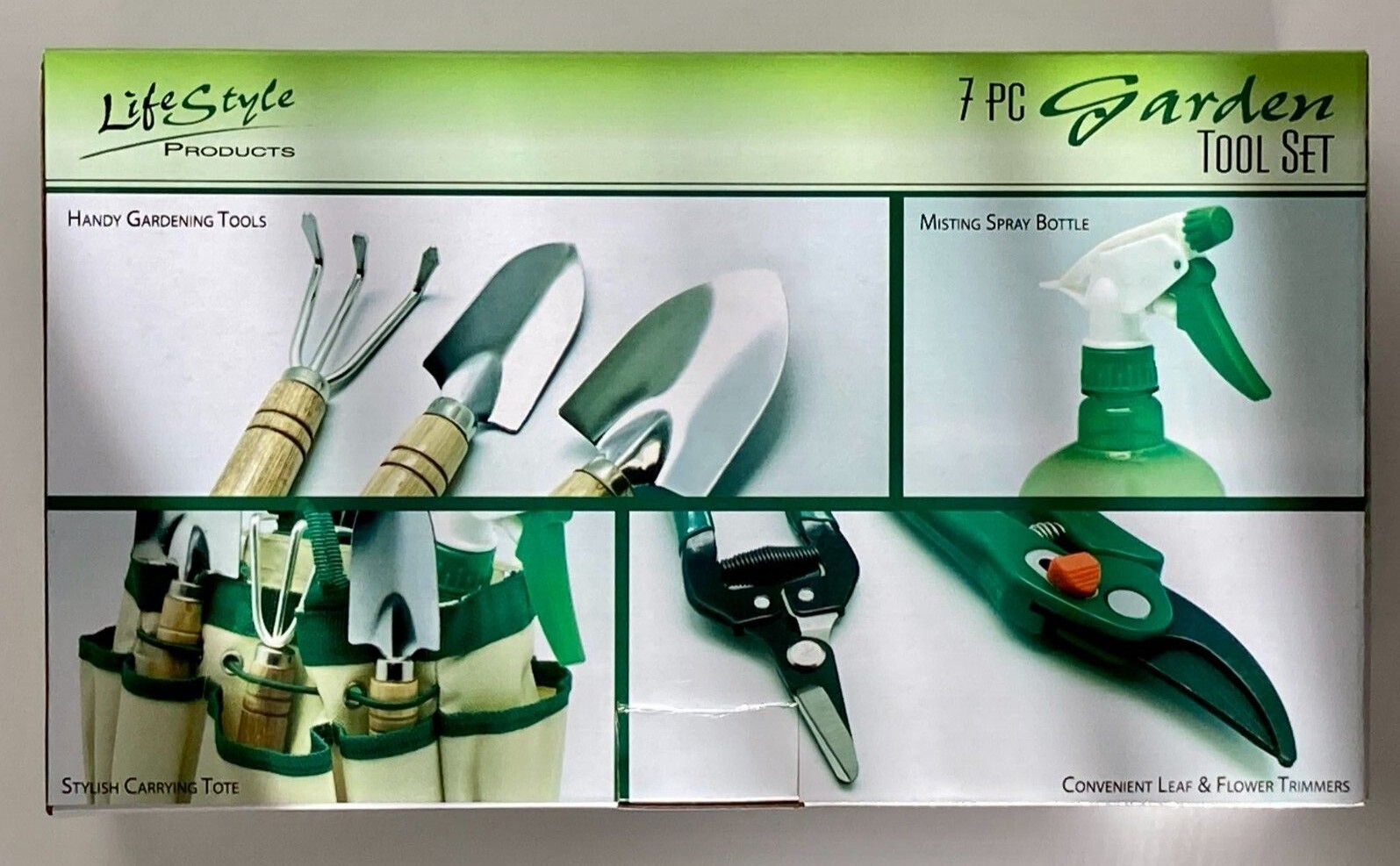 LifeStyle Products 7 Piece Garden Tool Set – New in box