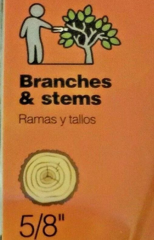 Fiskars Branches & Stems 5/8″ (1.6cm) Pruner #9109