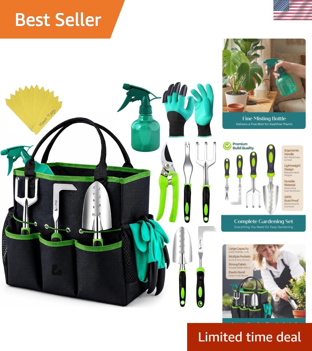 Heavy Duty Gardening Tools – 23-Piece Gardening Gifts for Women, Men, Mom, Da…