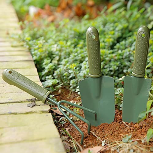 Garden Tool Shovel for Digging Gardening Trowel for Lawn Planting Alloy Spade…