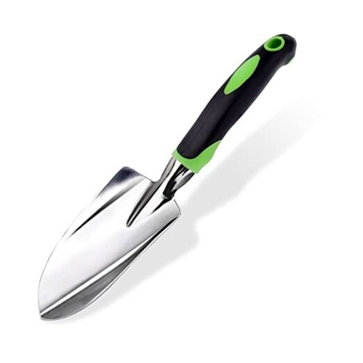Garden Trowel & Hand Wide Shovel Pointed with Soft Rubberized Non scale shovel