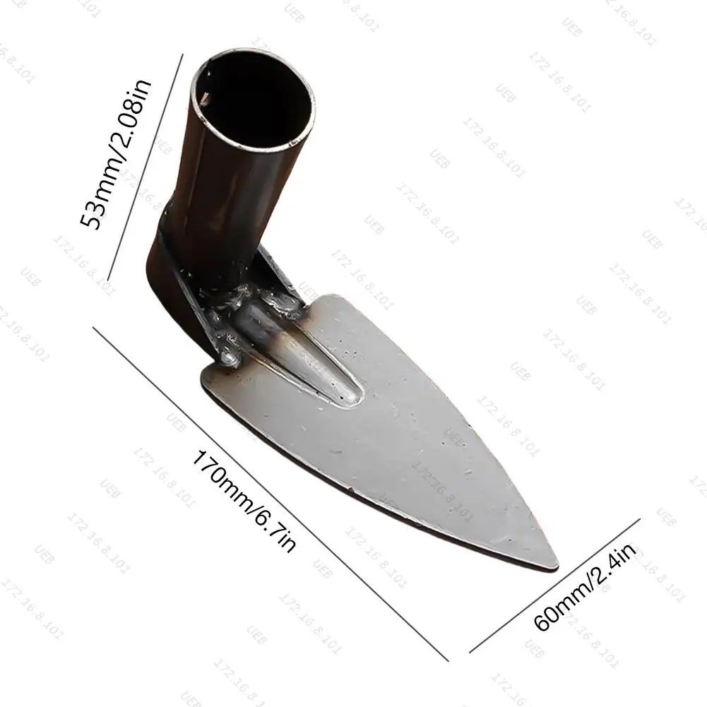 Forged Steel Garden Hoe Heavy-Duty Weeding Digging Tool for Farming & Plantiing