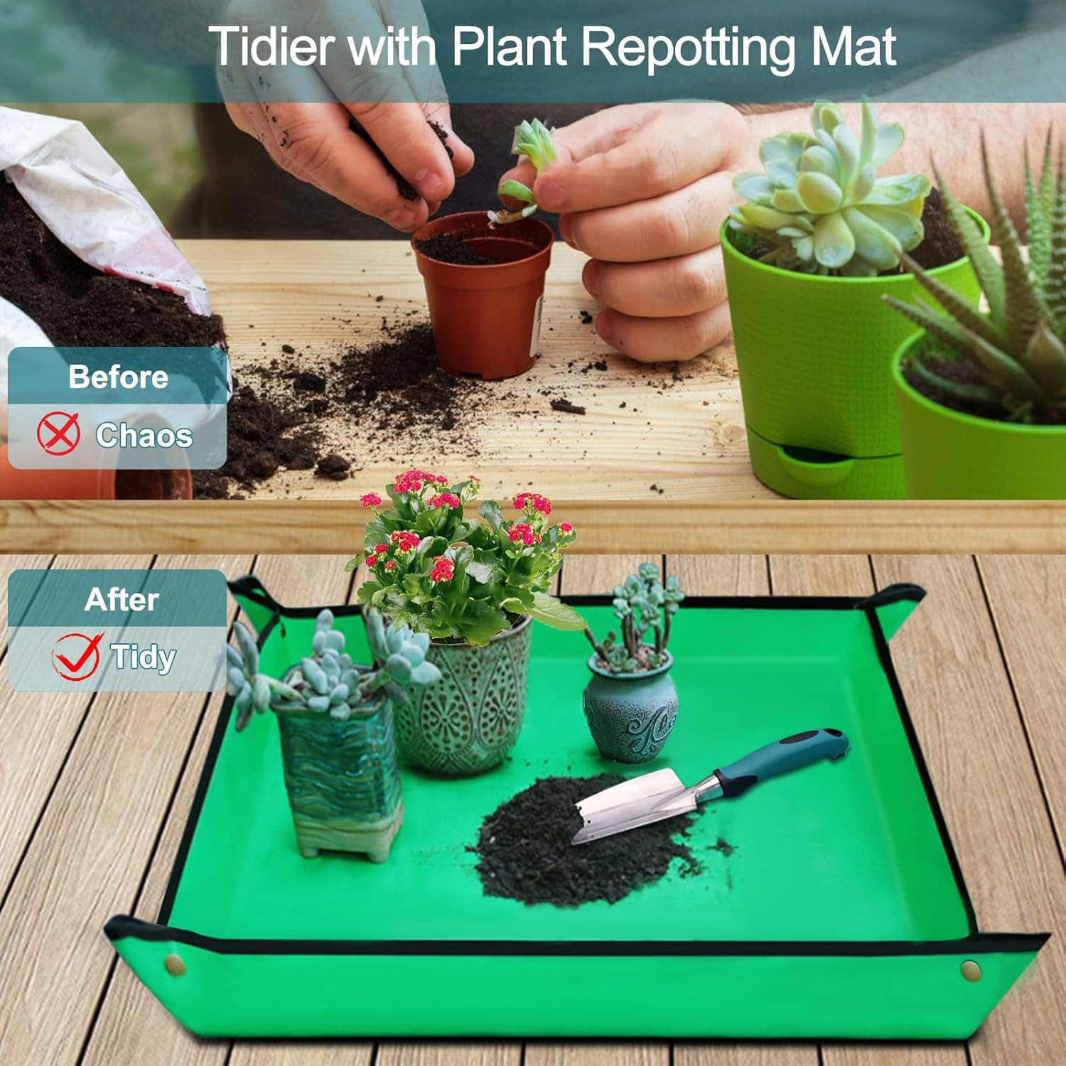 Garden Tools, Gardening Tools Set with Garden Hand Shovel, Garden Trowel, Rust R