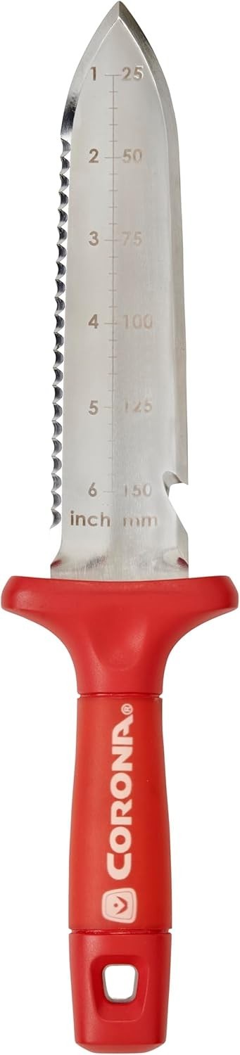 Garden Tool Hori Style Knife Red CT15409 Multipurpose Digging Weeding Planting