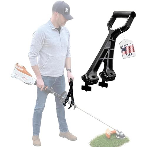 Universal Ergonomic Handle Attachment for Weedeater, String Trimmer & Garden Too