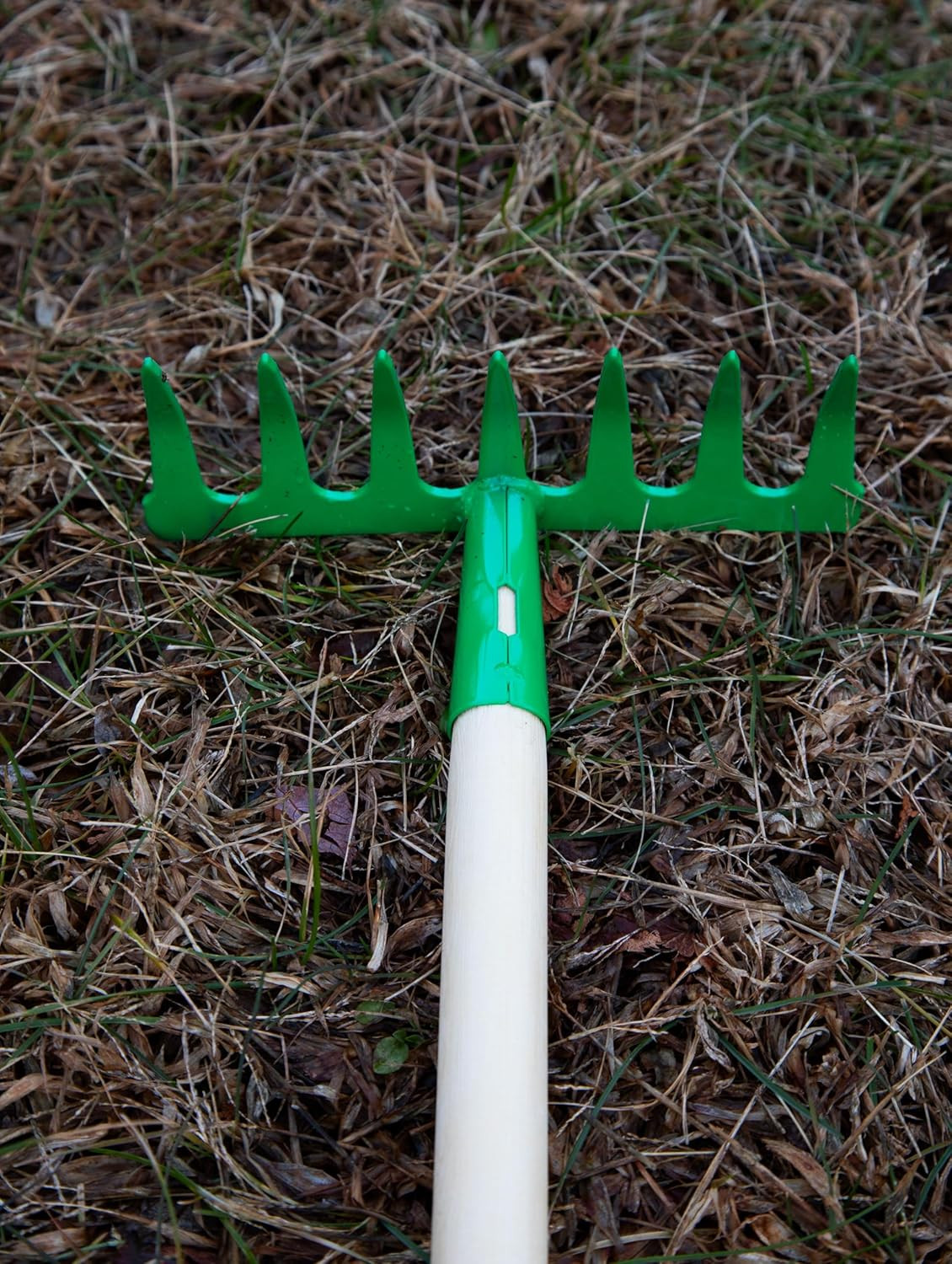 Justforkids Kids Garden Tool Set Toy, Rake, Spade, Hoe and Leaf Rake, Reduced Si