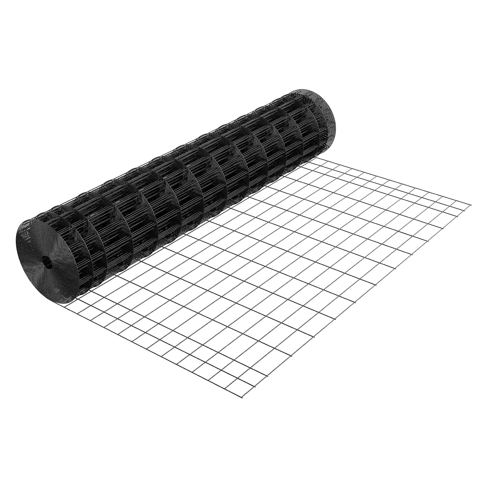 Farm Fence, 48 in x 50 ft, 2 x 4 in Mesh 14 Gauge Galvanized Steel Wire Fencing