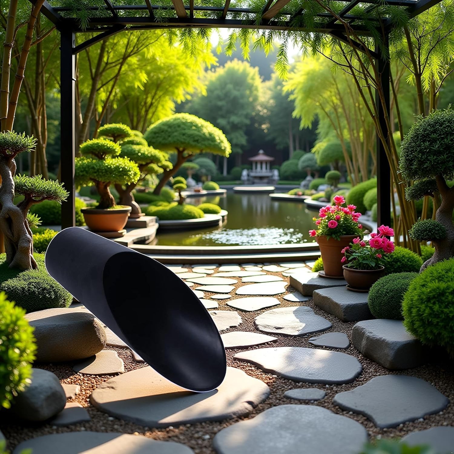 Black Bonsai Soil Scoops- Potting Scoopers Bucket Shovel- Potting Scoopers Bu…