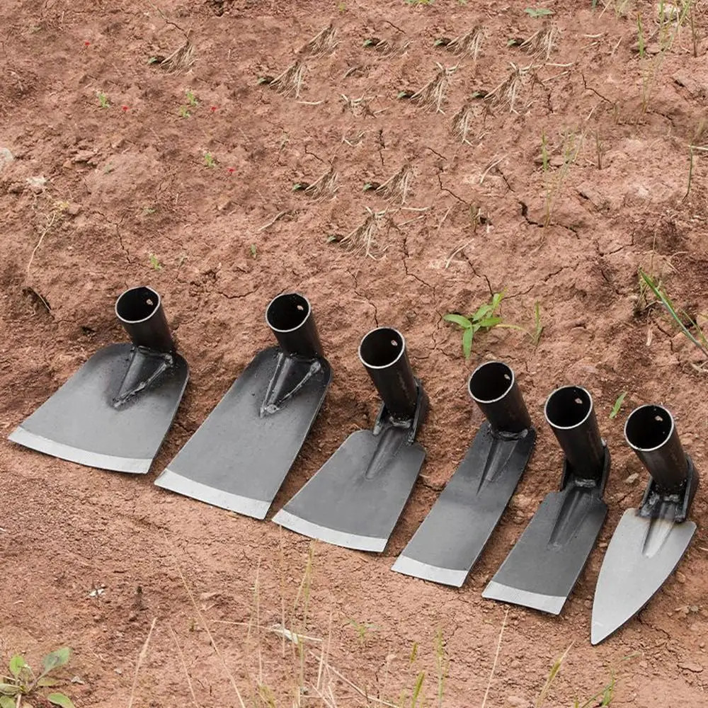 Forged Steel Garden Hoe Heavy-Duty Weeding Digging Tool for Farming & Plantiing