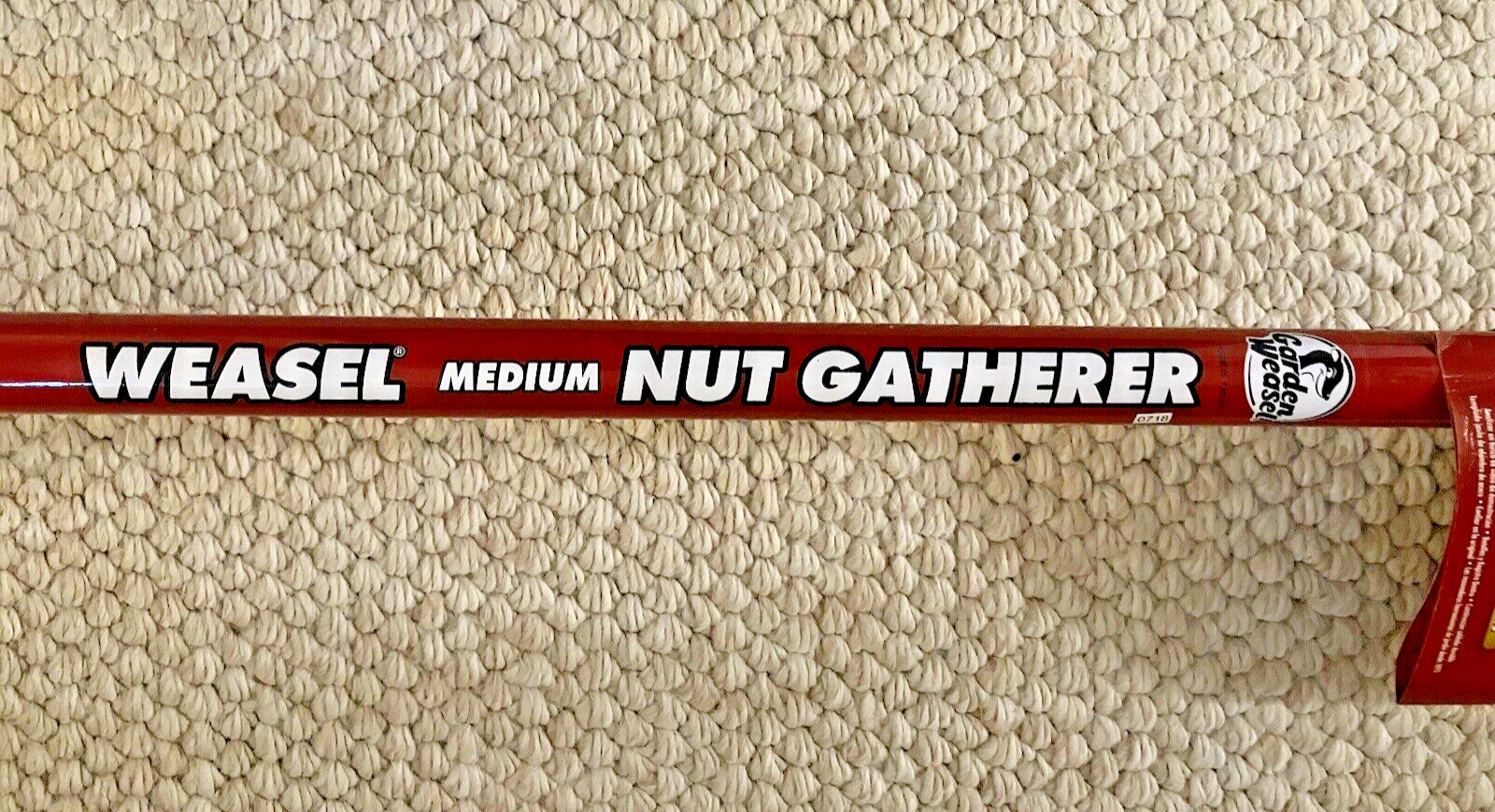 NEW Garden Weasel Medium Nut Gatherer 47.5” Long