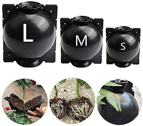 10Pcs Plants Rooting Propagation Graft Ball Reusable Tree Root Growing Box