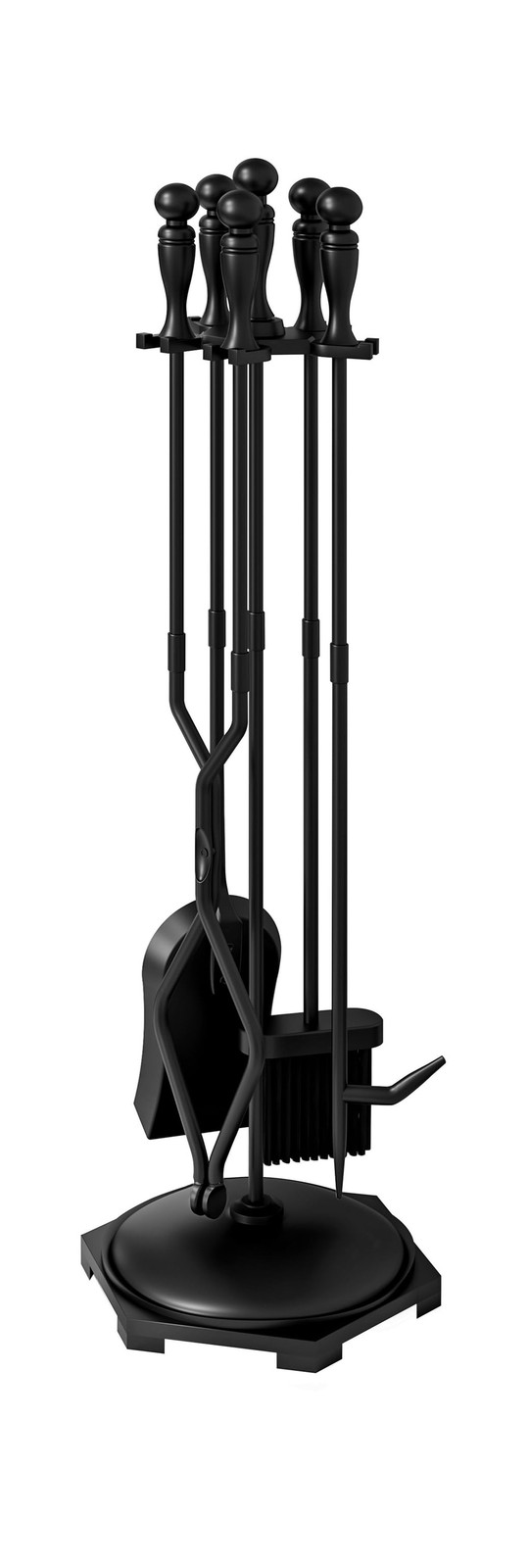 Fire Beauty Fireplace Tools Set 5 Pieces Wrought Iron Fire Tool… FAST USA SHIP