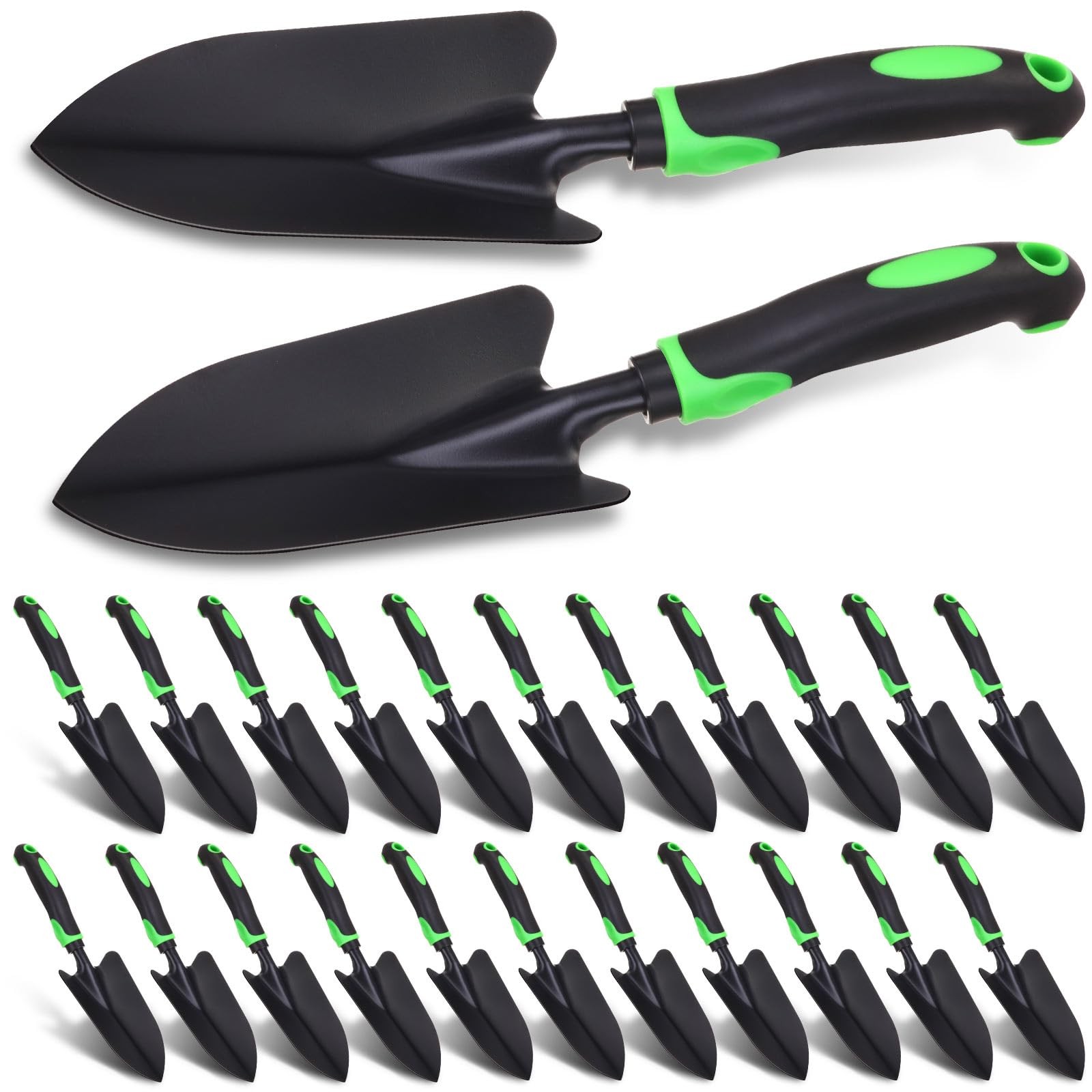 36 Pcs Garden Shovel Aluminum Alloy Heavy Duty Trowel Small Digging Shovels M…