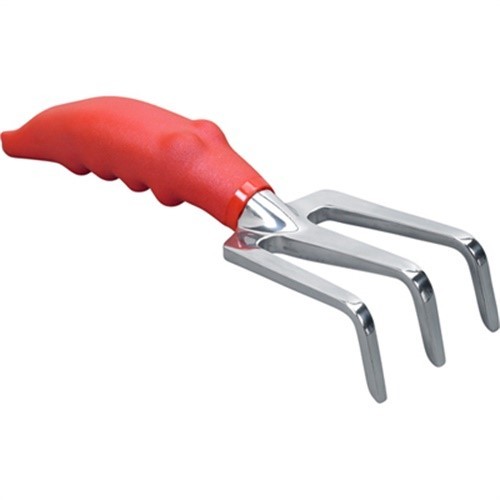 Corona 3 Tine Aluminum Hand Cultivator 10 in. Aluminum Handle (Pack of 5)