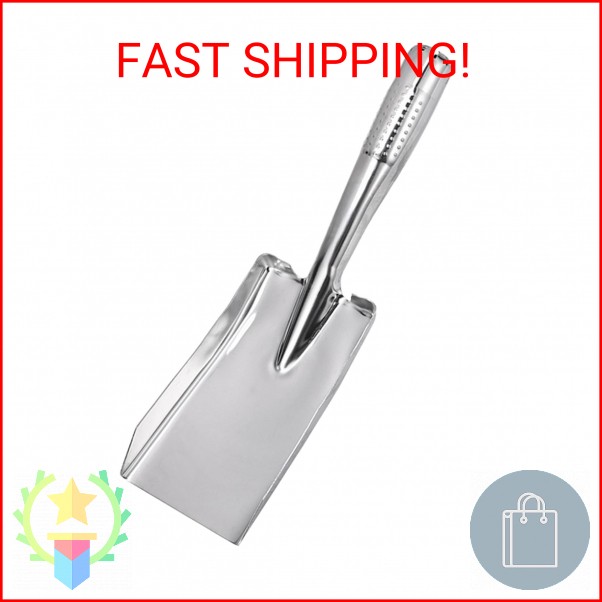 Garden Shovel Hand Trowel, Heavy Duty Stainless Steel Gardening Tools, Spade Sho