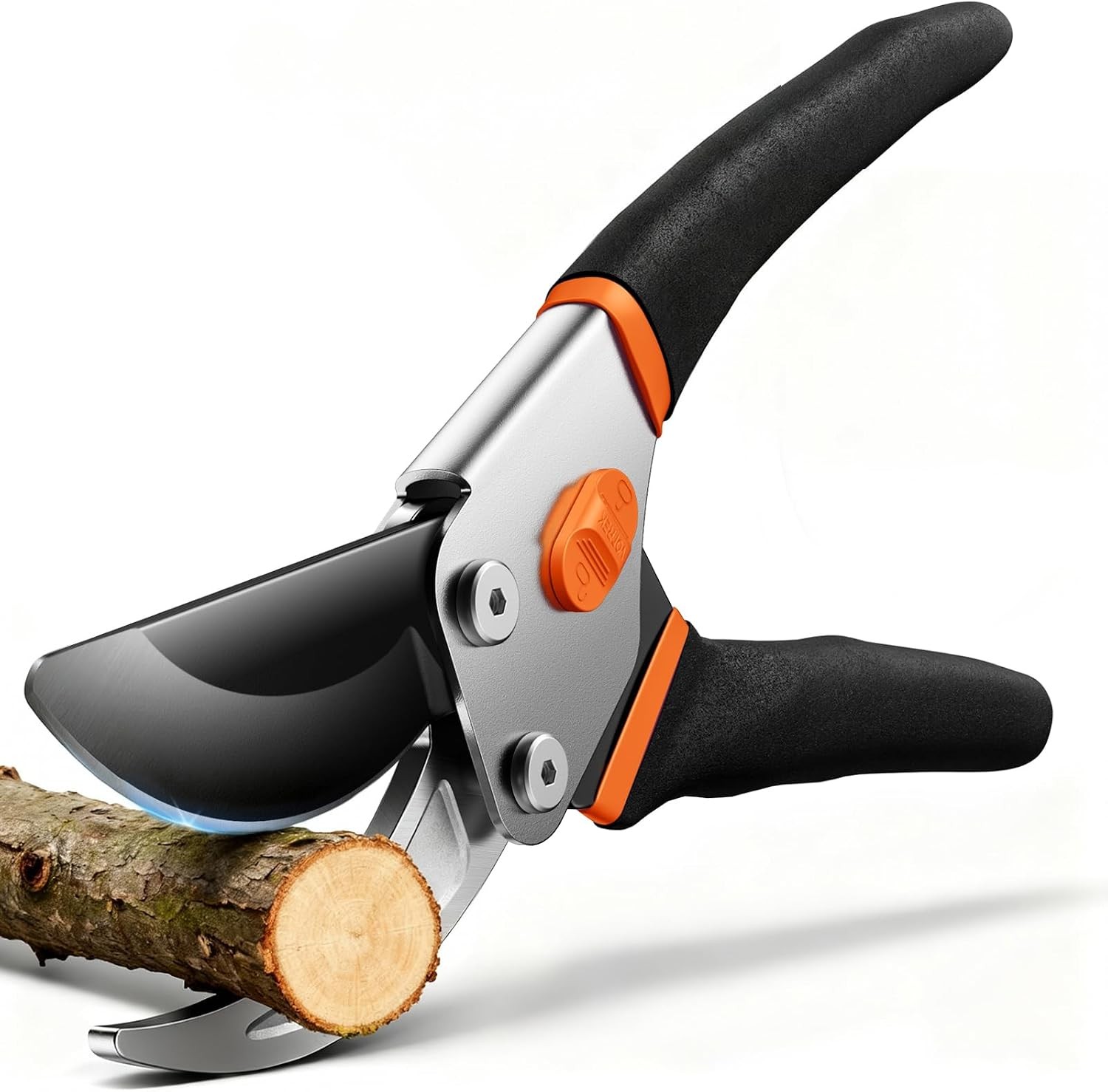 VOTREK 8.5″ Professional Pruning Shears – Heavy Duty Bypass Garden Clippers SK5