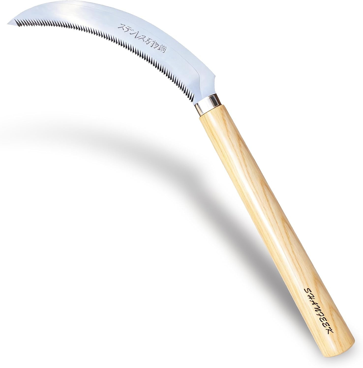 Grass Sickle Hoe Gardening Handheld Tool Weeding Tools for Garden (Yellow) | Jap