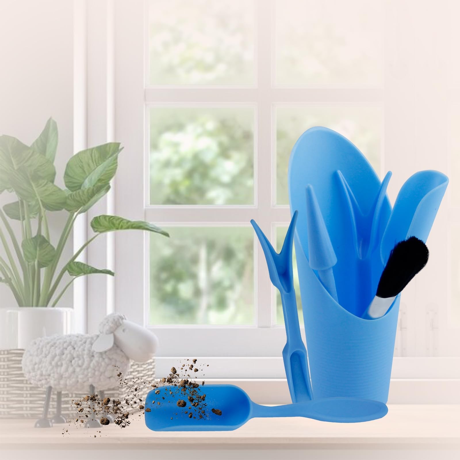 5 Pcs Mini Garden Tool Set Hand Tools Succulent Tools Transplanting Tools Set…