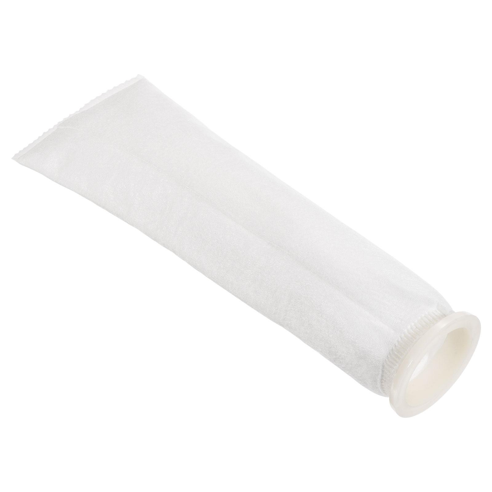 2.7 Inch Ring Filter Socks 10 Micron Mesh Bags Pool Skimmer Basket White