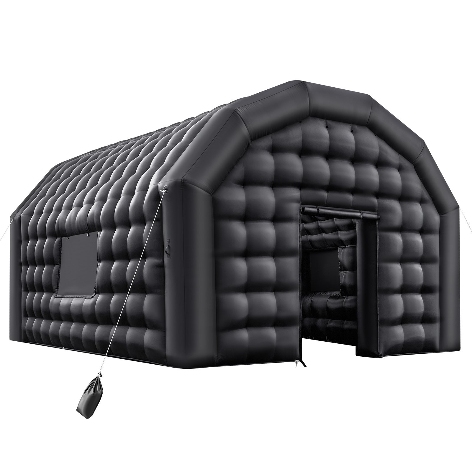 Inflatable Nightclub, 16.4 x 13.1 x 12.5 ft Inflatable Party Tent with 680W Blow