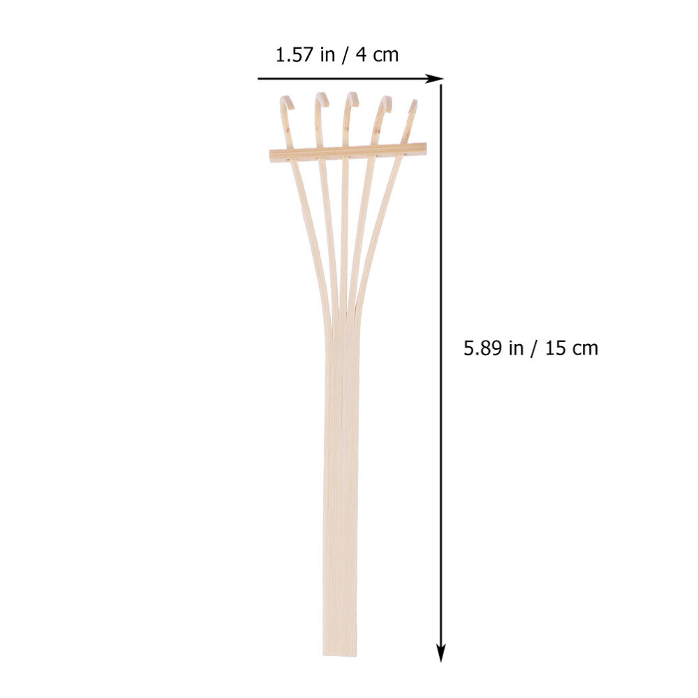 6PCS miniature rake for zen garden Bamboo Sand Rake Zen Garden Bamboo Sand Rake