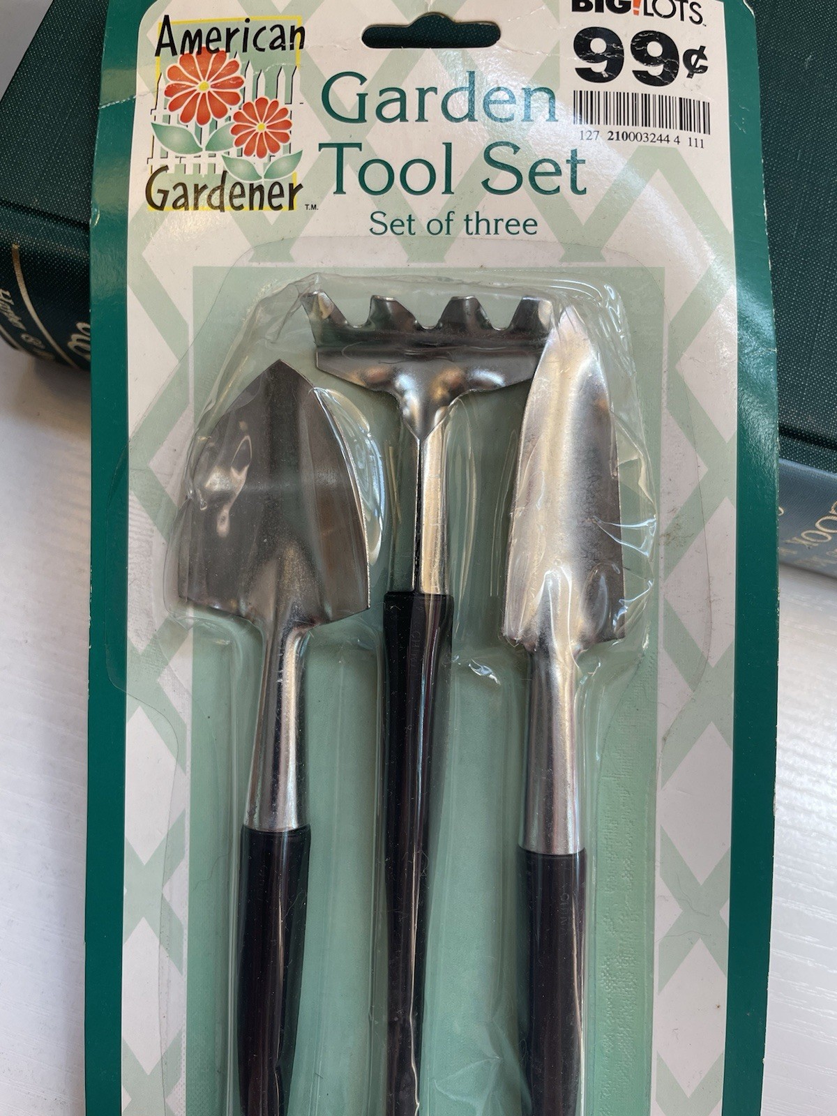 Vintage Mini Garden Tool Set NOS American Gardener Big Lots Sealed
