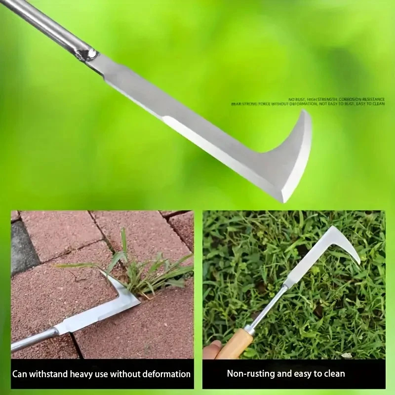 Heavy-Duty Carbon Steel Hand Shovel With Ergonomic Grip – Manual Weeding Tool