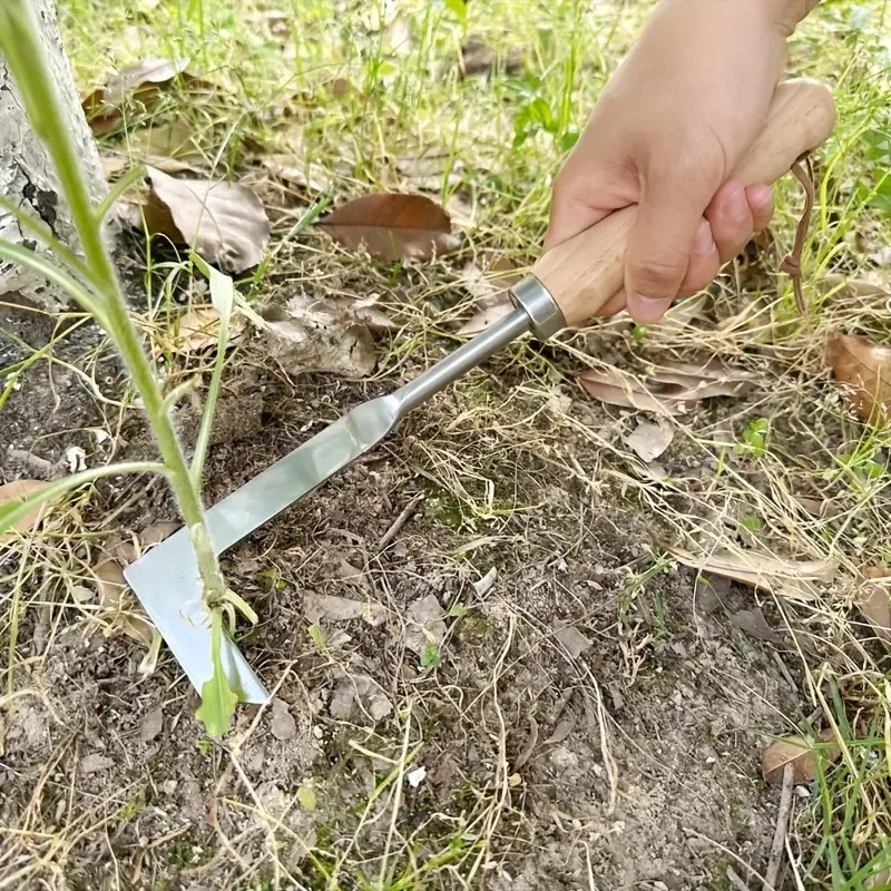 Heavy-Duty Carbon Steel Hand Shovel With Ergonomic Grip – Manual Weeding Tool