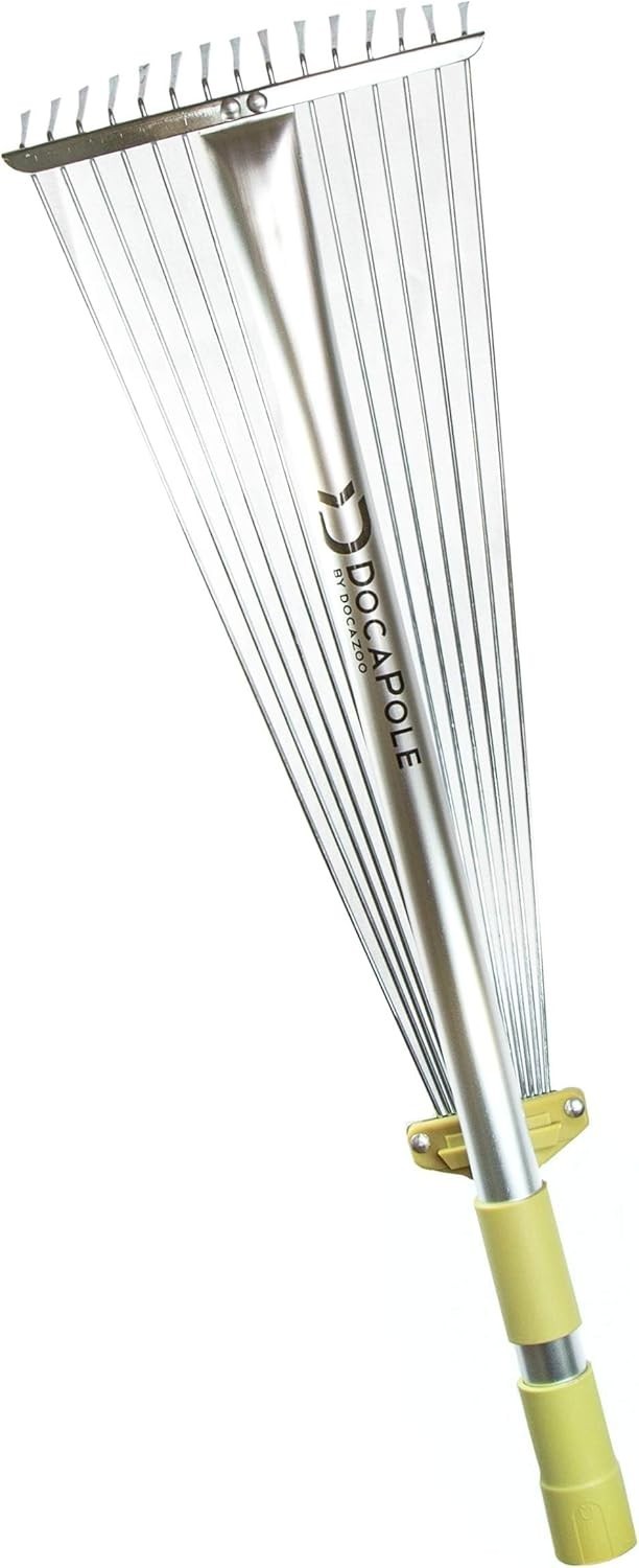 Versatile DOCA Roof Rake Attachment – 7.5″ to 20″ Expandable Head for Yard Care