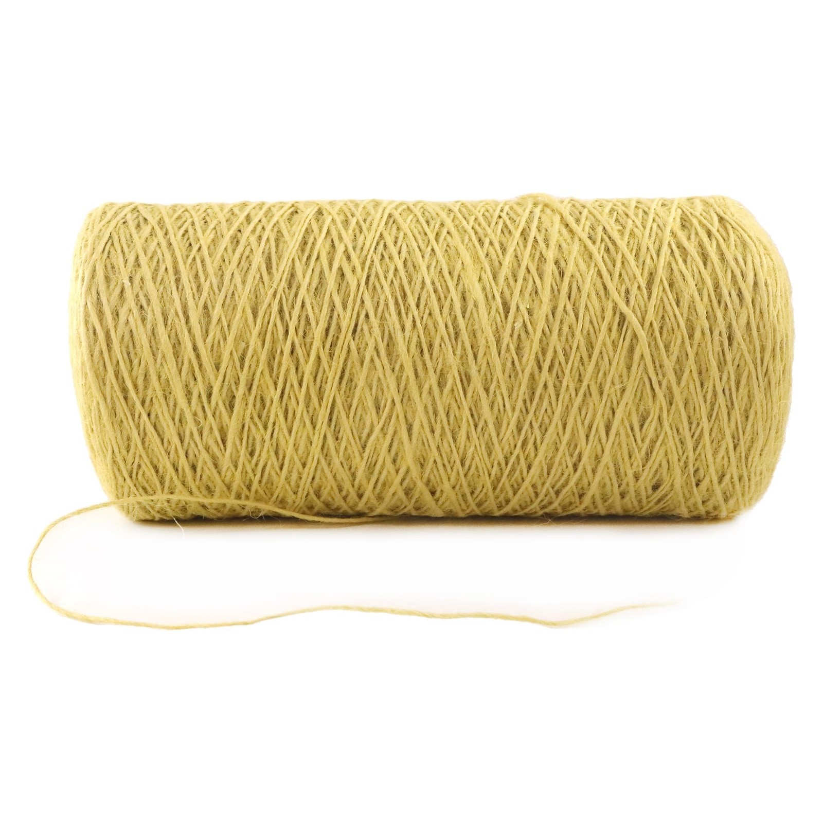 1mm x 2000 Feet Yellow Jute Rope, Twine for Gardening Tomato Climbing Plant T…