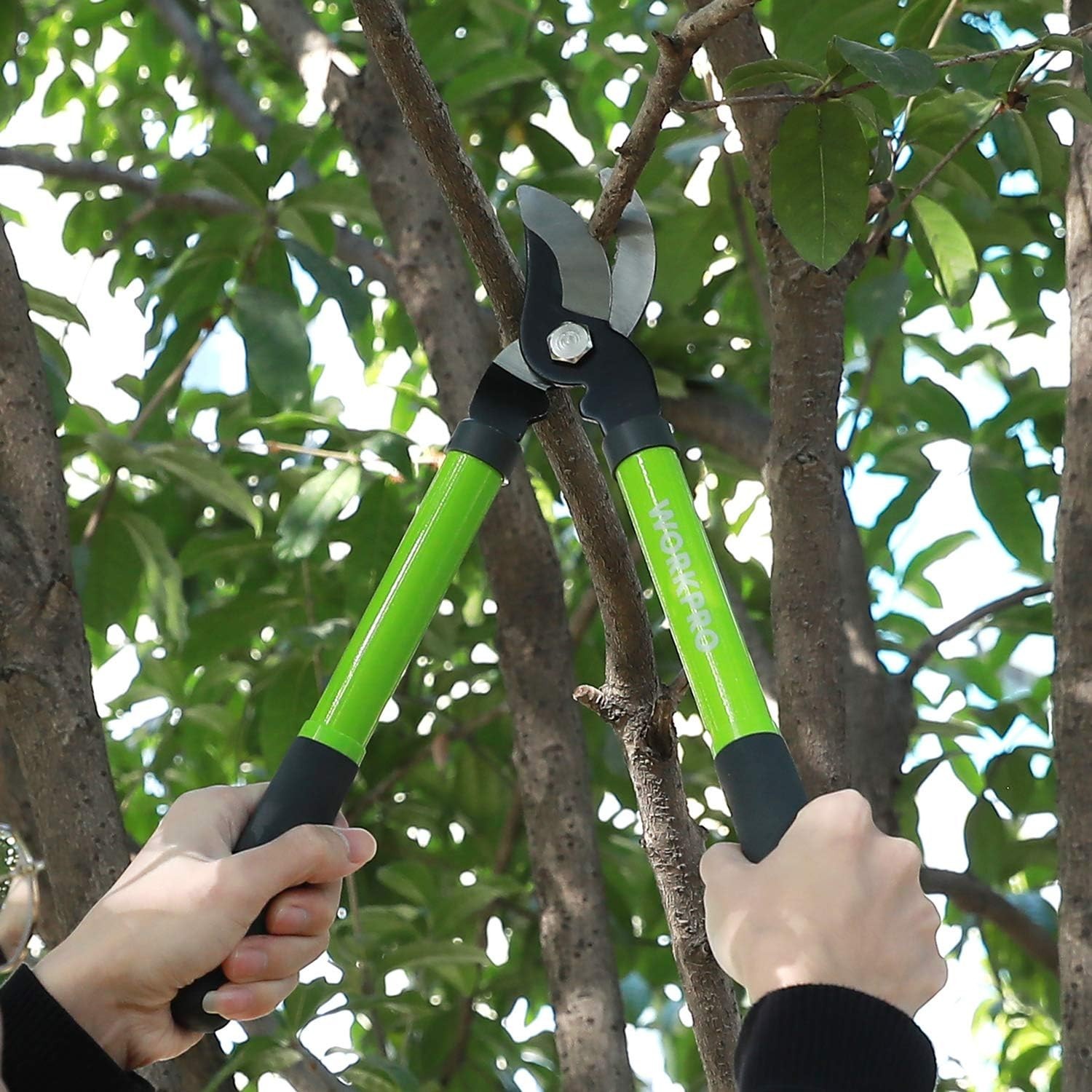 Ergonomic Pruning Tool Set – 15” Lopper & 8” Pruner for Effortless Gardening