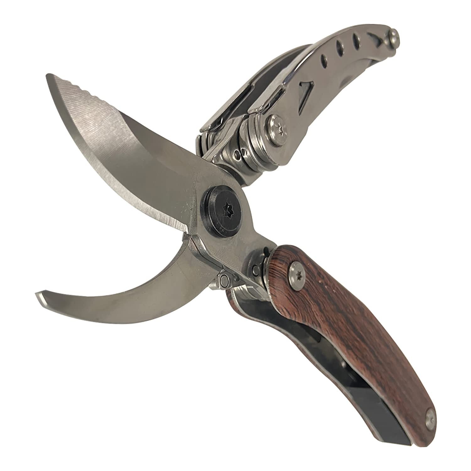 Pruning Shears, 7 in 1 Garden Pruners, Multitools Folding Gardening Shears, 8…