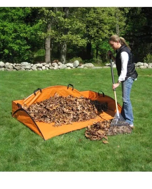 Leaf Hauler Folding New Set Of 2 4×6 Feet Perfect For Your Garden Or Business