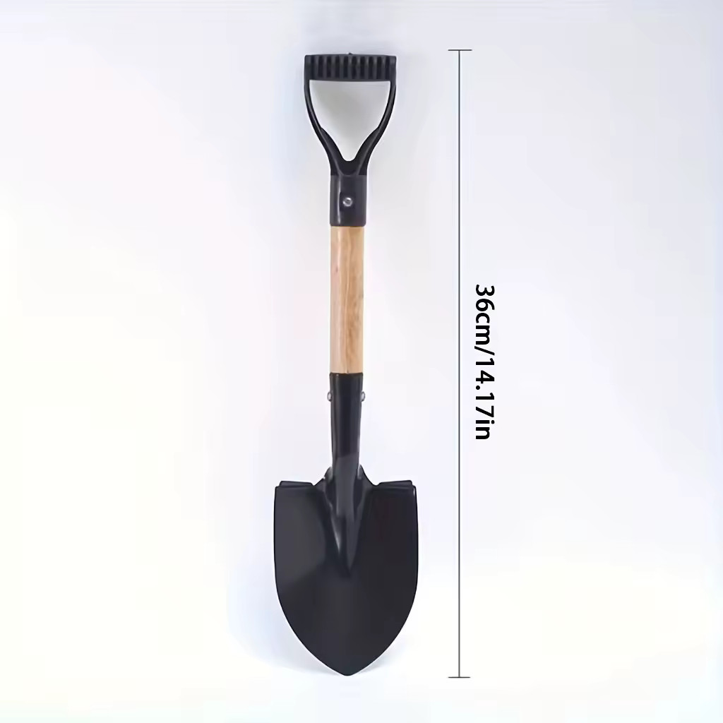 Garden Digging Shovel Steel Hand Spade Gardening Camping Outdoor Tool