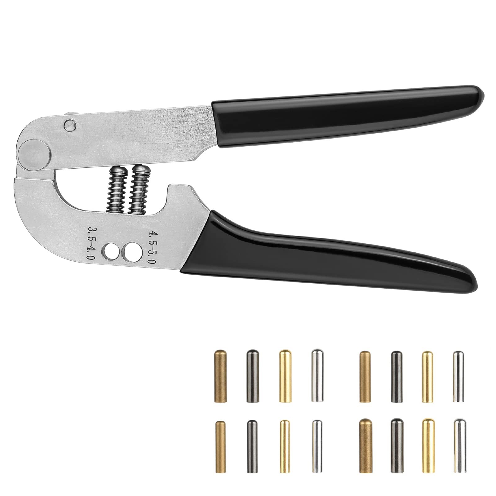 Sopnom Shoelace Tips Tools 3.5 4.0 4.5 5.0 Mm 64 Pcs Bullet Aglets Tips Repair