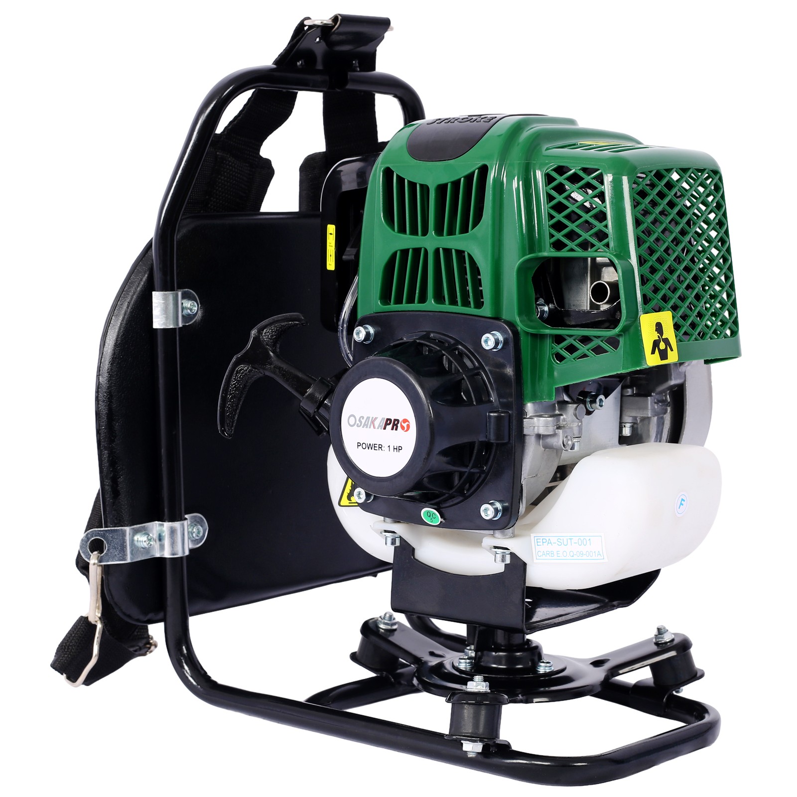 4in1 31CC 4-stroke Garden Backpack Tool System Gas Pole Saw Grass Hedge Trimmer