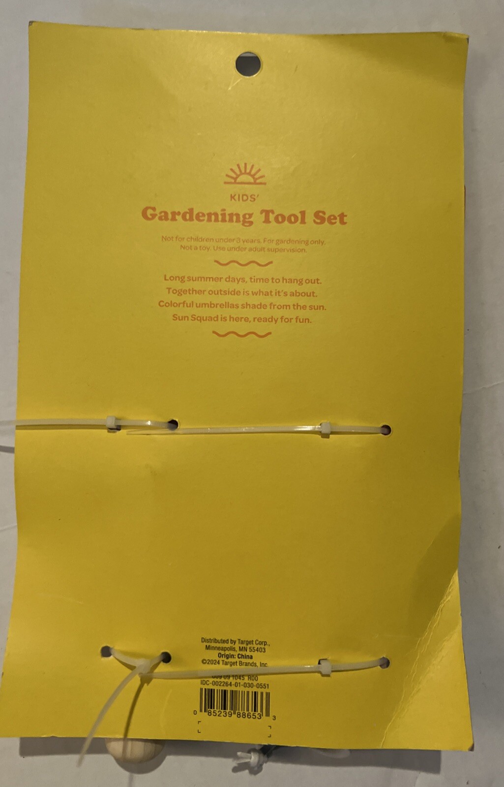 Sun Squad Kids’ Gardening Tool Set | Fork & Spade | Outdoor Play