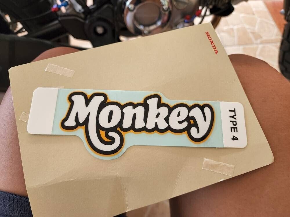 LOGO STICKER TRIM PANEL FRAME DECAL FAIRING FOR HONDA MONKEY 125 2018-2023