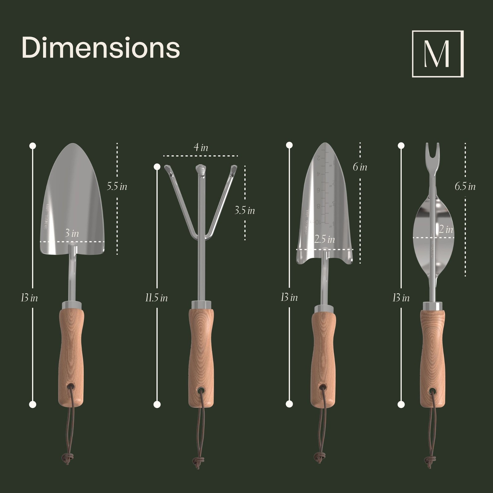 Gardening Tool Set (4 Piece)