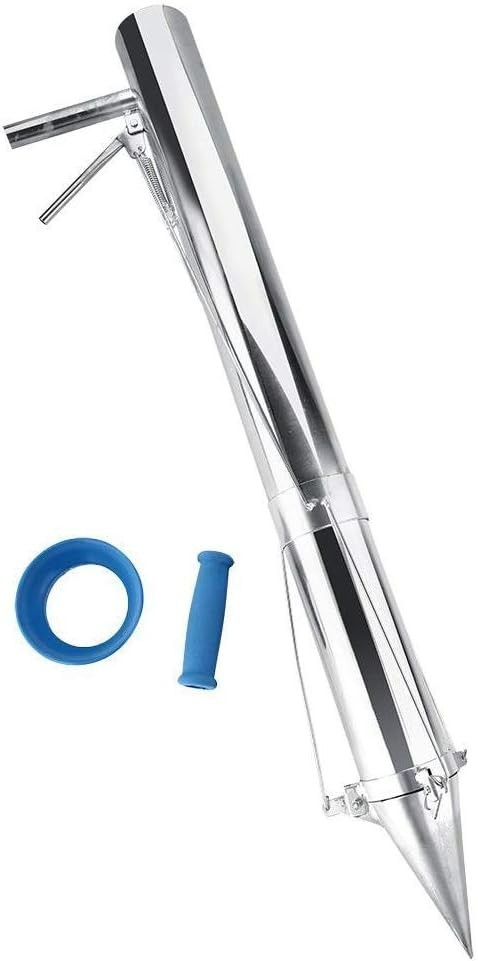 Long Handled Bulb Planter Tool Seedling Transplanter Manual Gardening