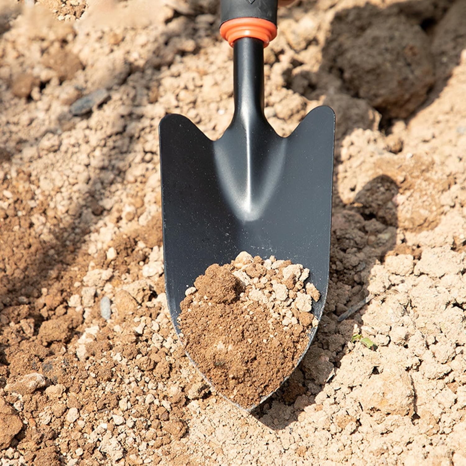 Garden Trowel Hand Shovel Heavy Duty Gardening Hand Trowel W/ Ergonomic Grip